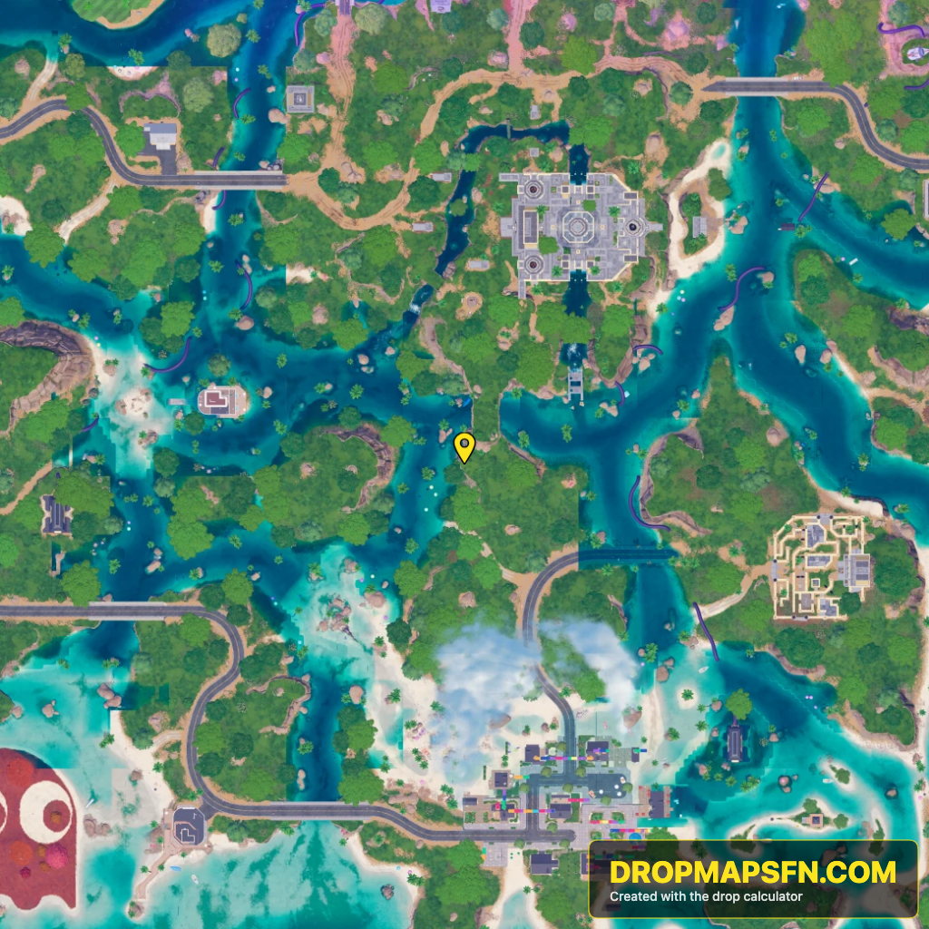 Sinister Strip 1 Fortnite Chapter 7 Season 4 landing spot map