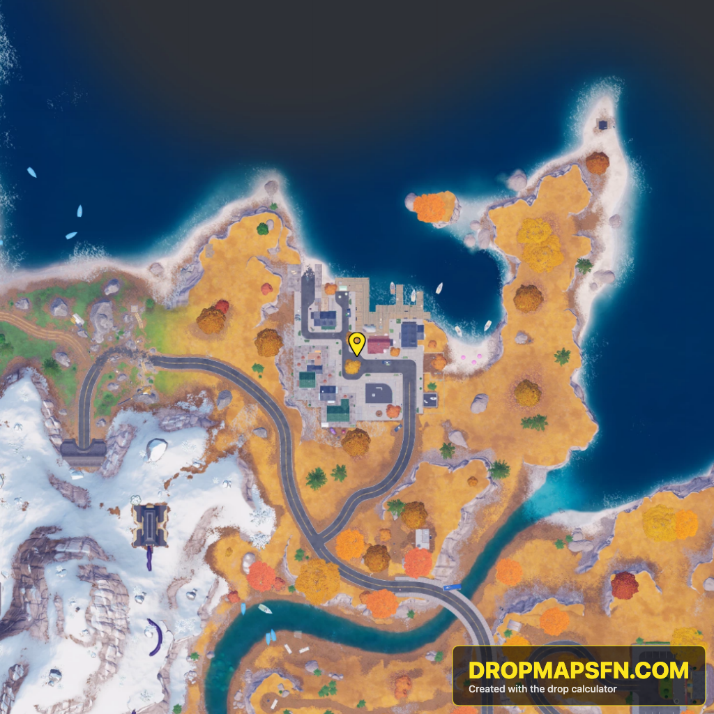 LAtte Landing 1 Fortnite Chapter 7 Season 4 landing spot map