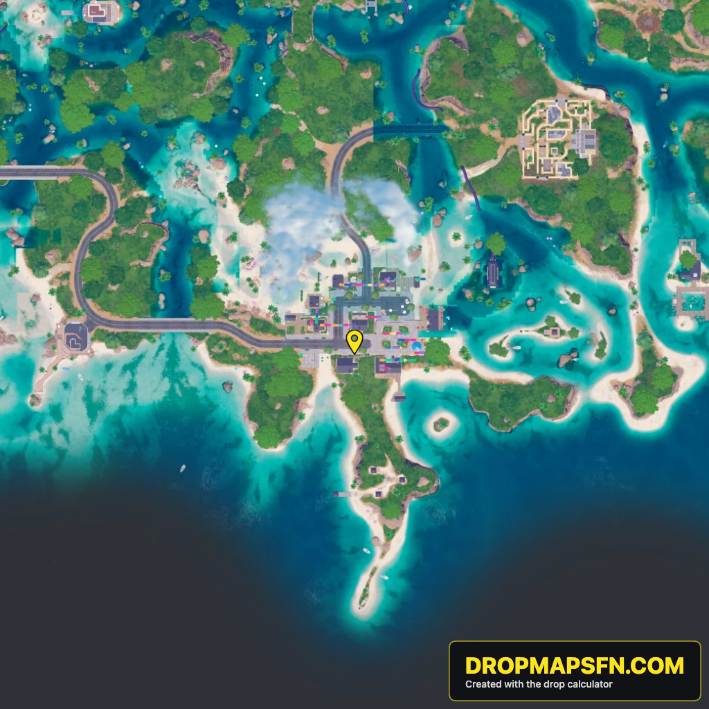 Sunken Shores 2 Fortnite Chapter 7 Season 4 landing spot map