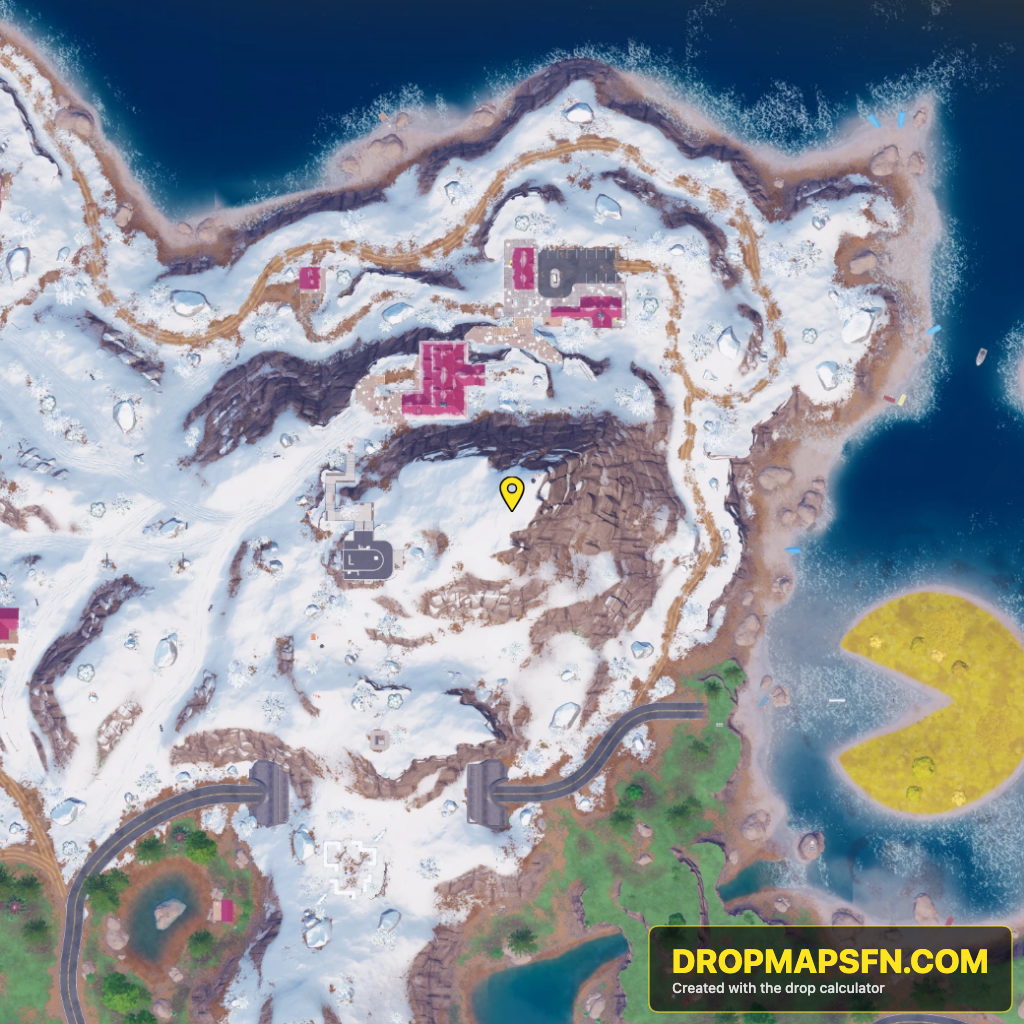 Lifty Lodge 1 Fortnite Chapter 7 Season 4 landing spot map