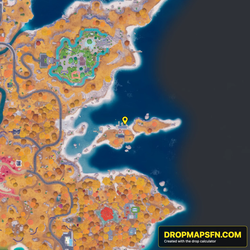 WonkeeLand 2 Fortnite Chapter 7 Season 4 landing spot map