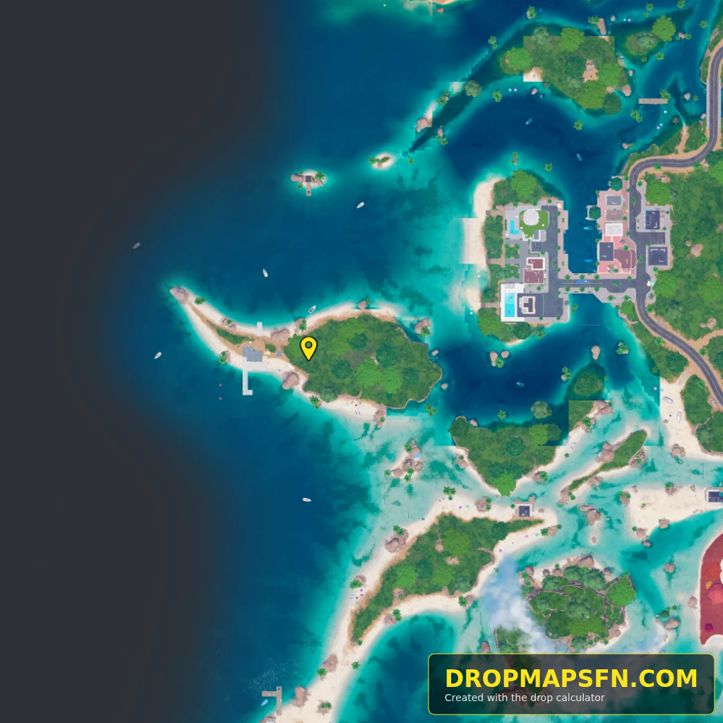Heatwave Harbor 2 Fortnite Chapter 7 Season 4 landing spot map