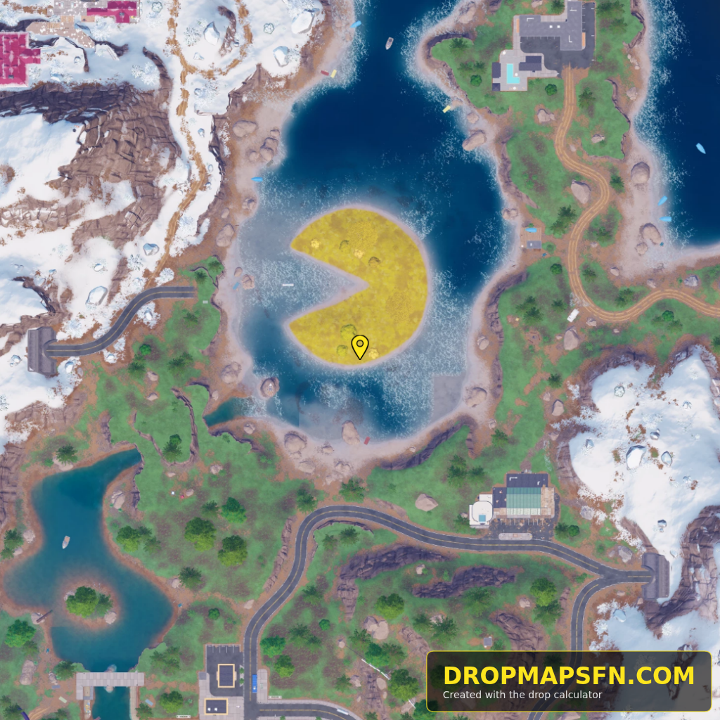 Collider Corridor Beta 13 Fortnite Chapter 7 Season 4 landing spot map