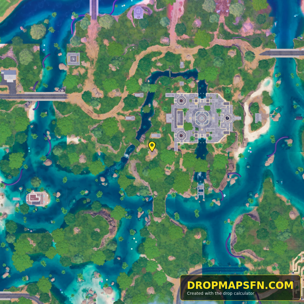 Sinister Strip 4 Fortnite Chapter 7 Season 4 landing spot map
