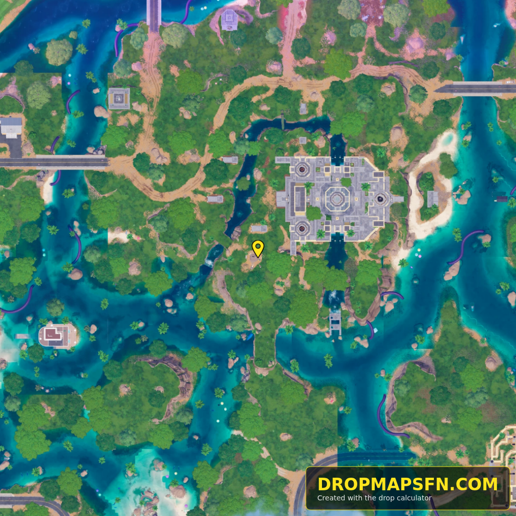 Sinister Strip 5 Fortnite Chapter 7 Season 4 landing spot map