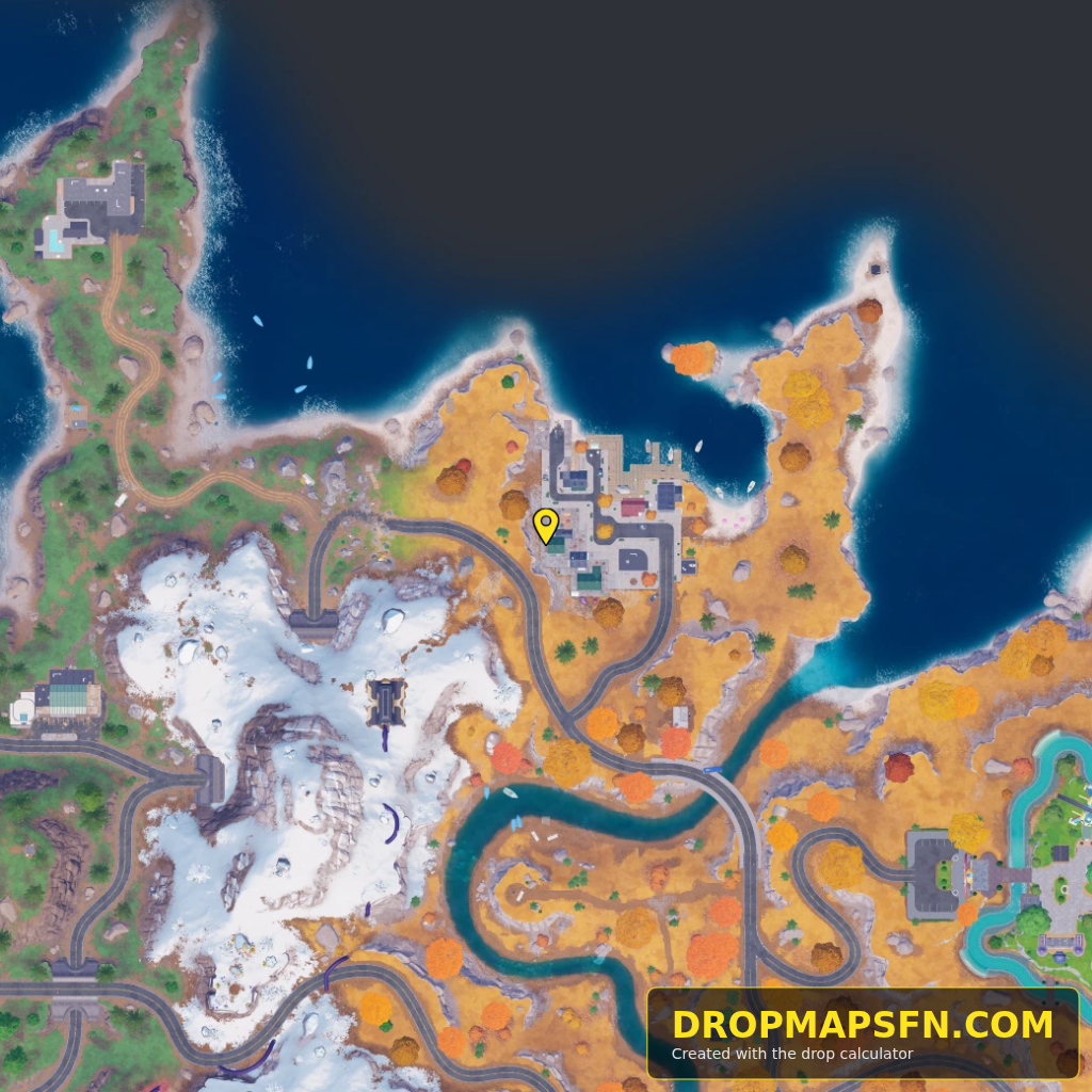 LAtte Landing 3 Fortnite Chapter 7 Season 4 landing spot map