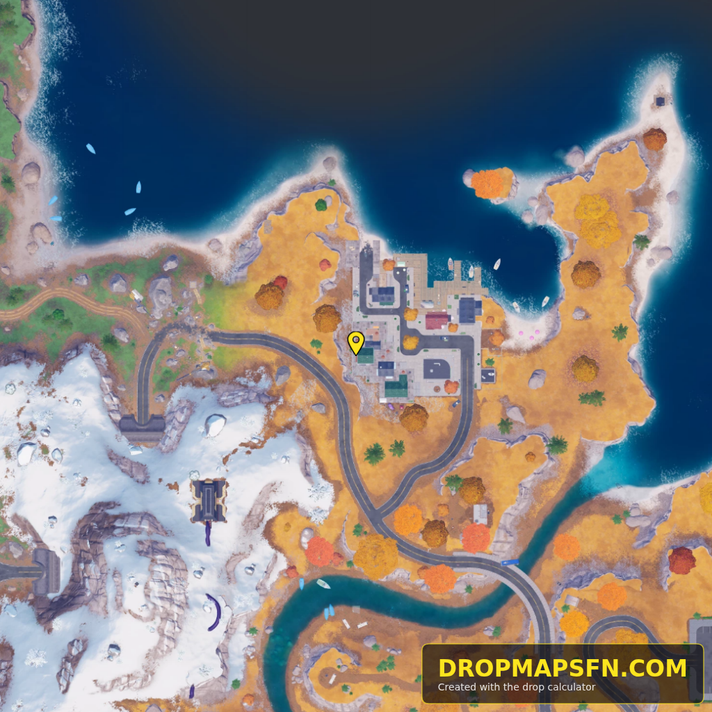 LAtte Landing 3 Fortnite Chapter 7 Season 4 landing spot map