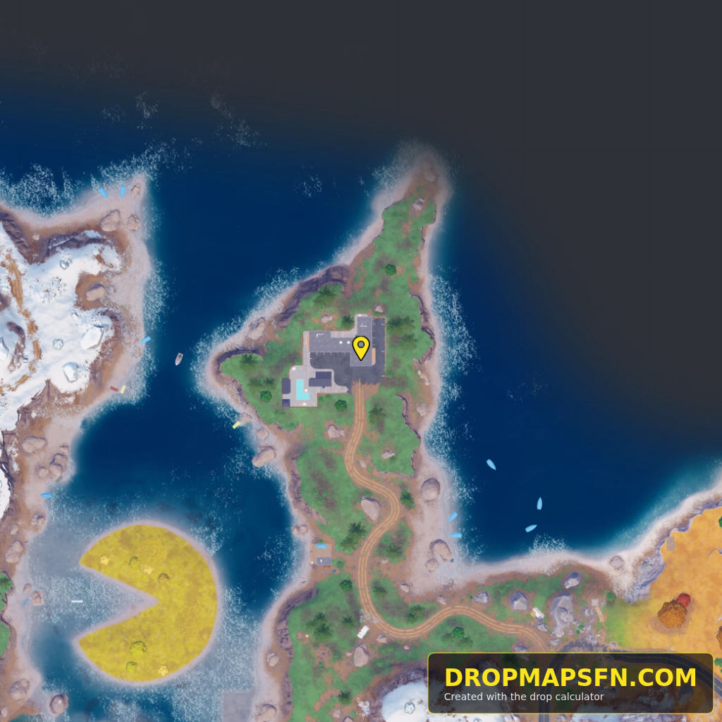 The Bus Stop 3 Fortnite Chapter 7 Season 4 landing spot map