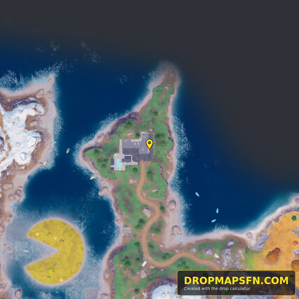 The Bus Stop 4 Fortnite Chapter 7 Season 4 landing spot map