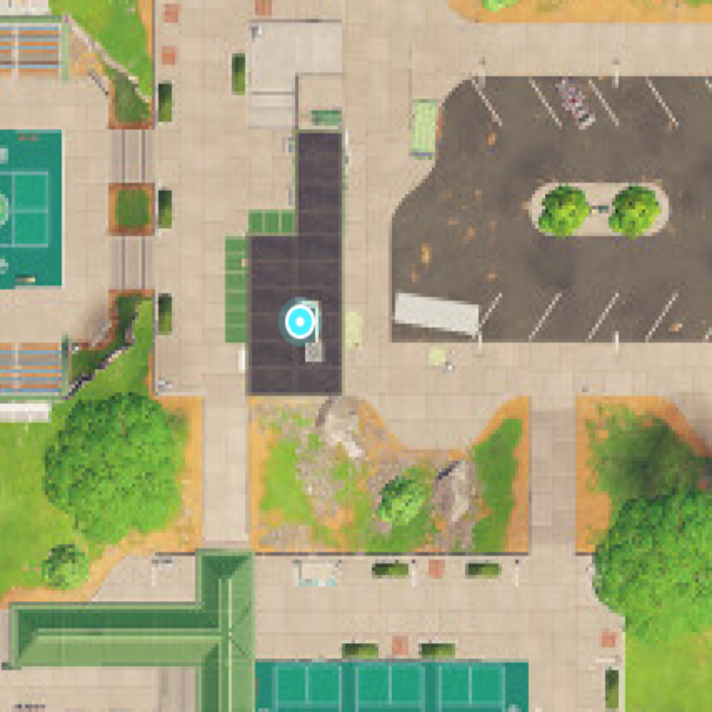West Tennis Court Roof